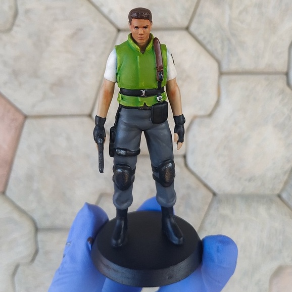 Chris Redfield Resident evil 1 Eaglemoss custom