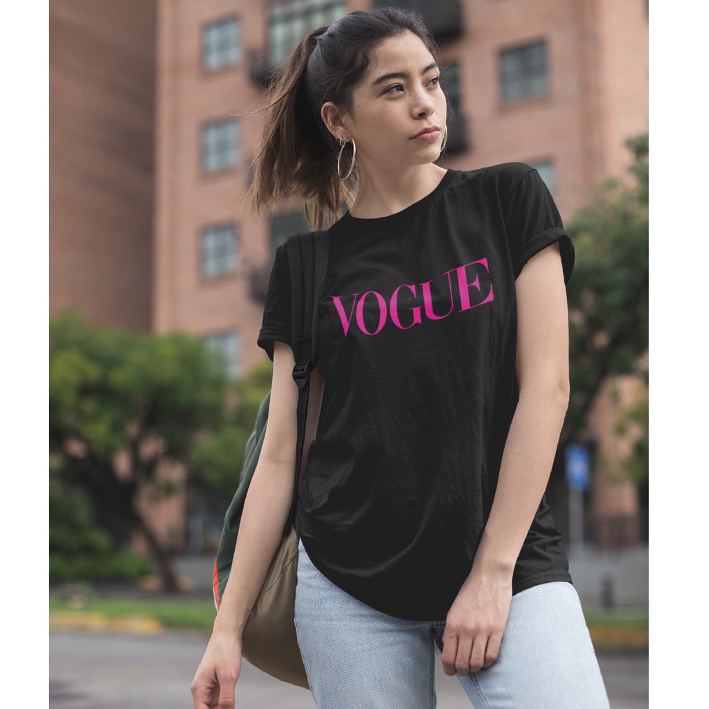 pink vogue t shirt