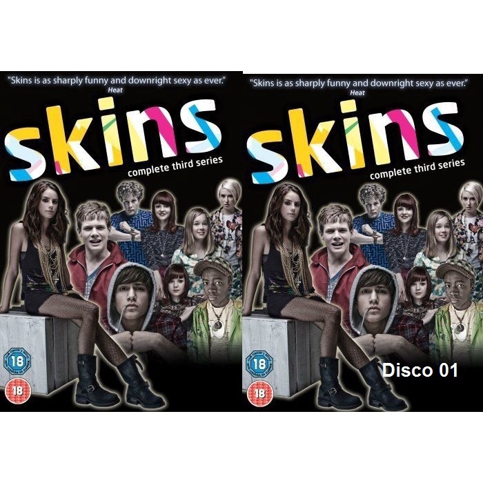 Dvd Skins UK - As 7 Temporadas Completas - Legendado - 14 Discos