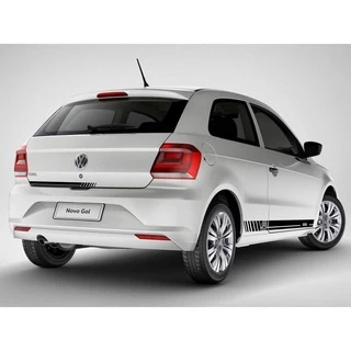 Kit 5 Adesivo Vw Gol G3 G4 G5 G6 G7 Sport Faixa Acessórios