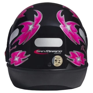 Capacete Fechado San Marino Taurus Femme Preto