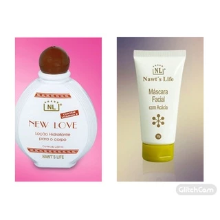 NEW LOVE LOÇÃO HIDRATANTE E MÁSCARA FACIAL COM ACÁCIA Nawt