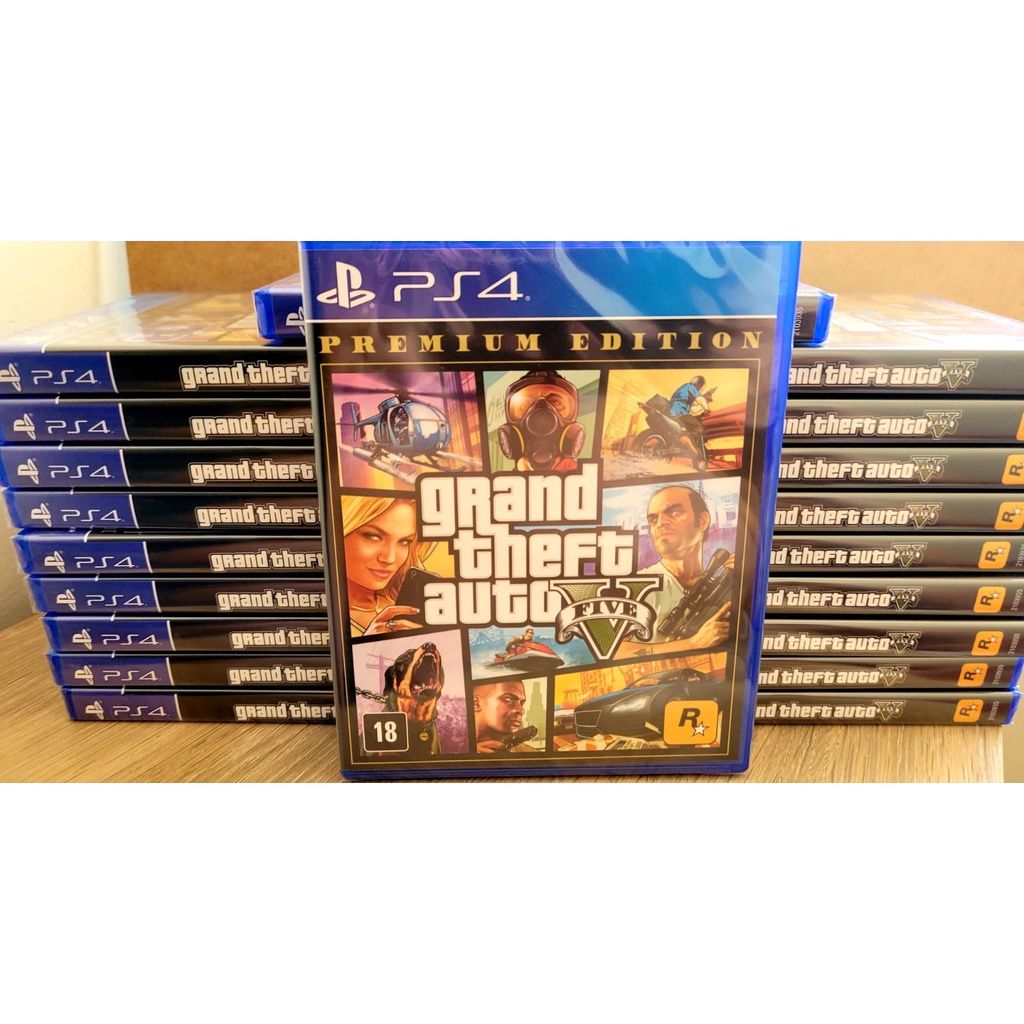 Jogo Usado Grand Theft Auto V Premium Edition PS4