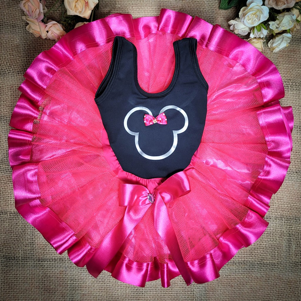 Saia tule best sale minnie rosa