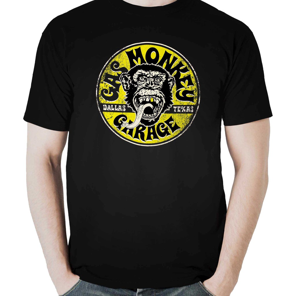 Camiseta Gas Monkey Discovery Turbo Shopee Brasil