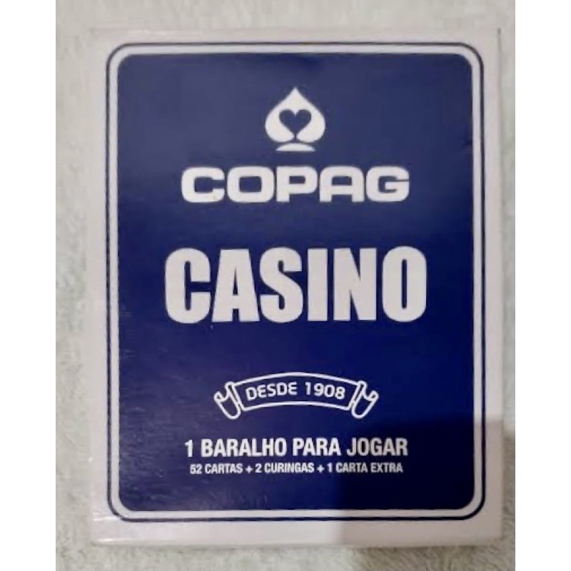 Copag Cassino - Cartas Baralho para Jogo - Lacrado Original