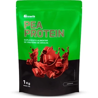 Pea Protein (Proteína Vegana) - 1000g - Growth Supplements (Zero Lactose)