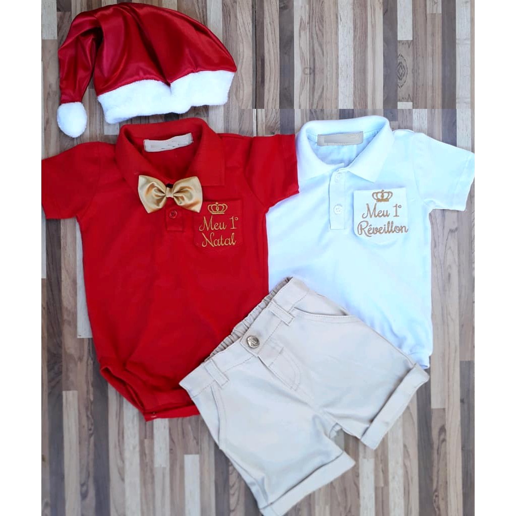 Roupa best sale primeiro natal