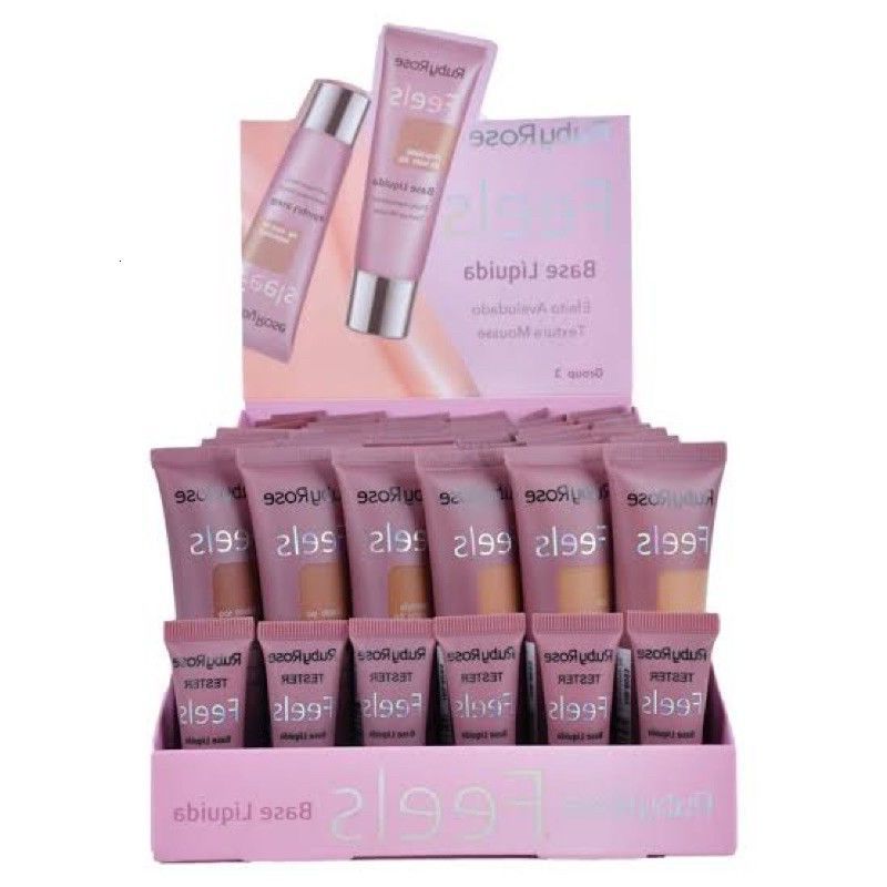 Base Grupo 3 Feels Ruby Rose HB8053- Display Com 48 Unidades | Shopee ...
