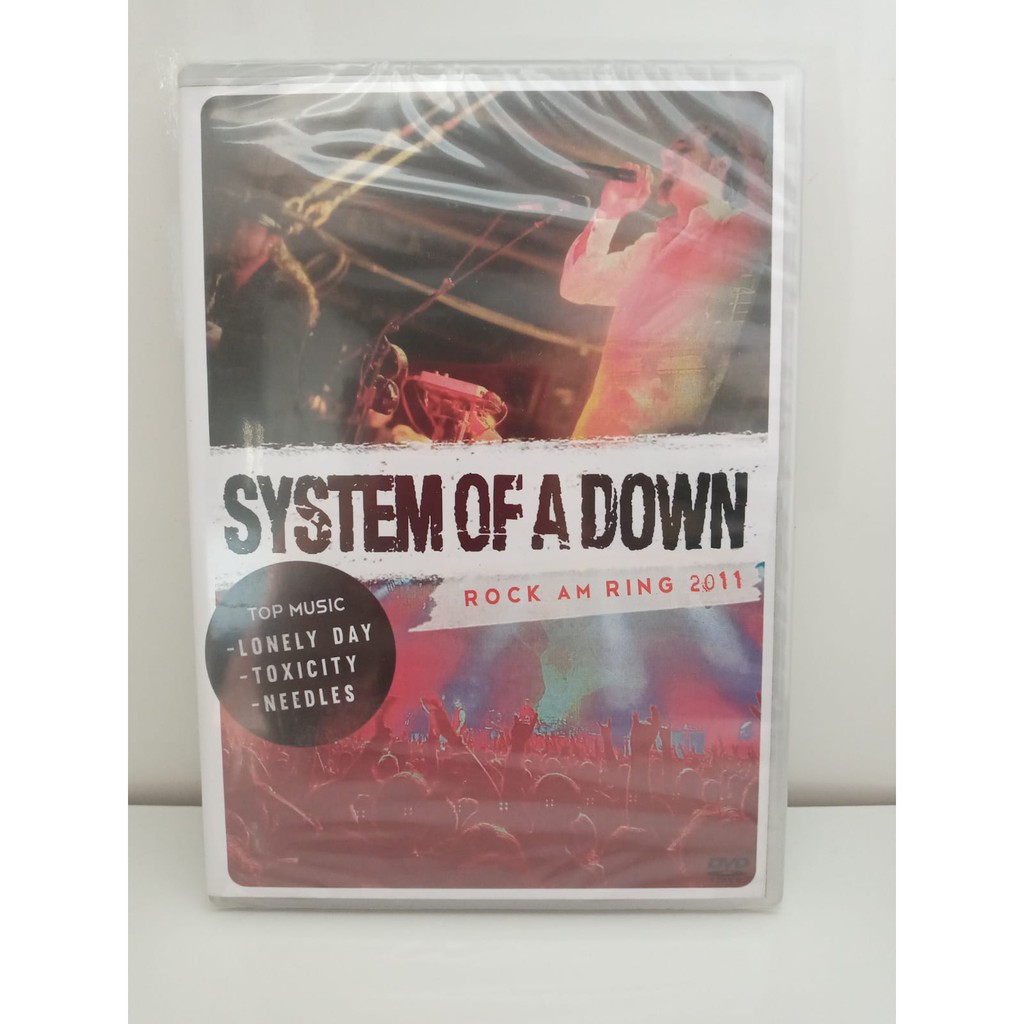 Dvd System Of A Down Rock Am Ring 2011 Lacrado Shopee Brasil