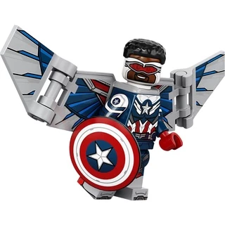 Lego Minifigures 71031 Marvel Studios Falcão Capitão América