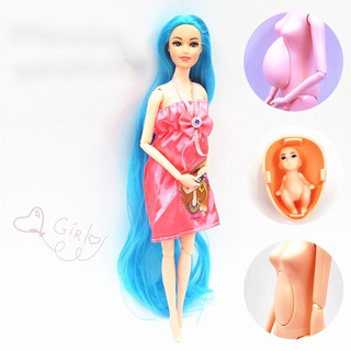 Conjunto de boneca de gravidez do bebê, Terno grávida, Ter um bebê em sua  barriga, Brinquedo educativo, Boneca Barbie, Brinquedo de criança -  AliExpress