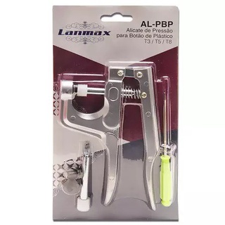 Alicate De Pressão Para Botao De Plastico Al-pbp