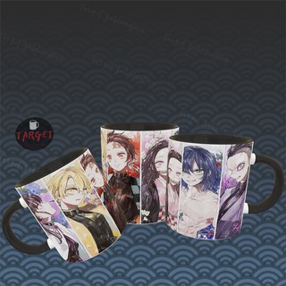 caneca demon slayer, caneca tanjiro, kimetsu no yaiba - Gato Mestre