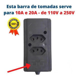 Extensão Elétrica 5 Metros 10/20a Cabo Pp2x2,5mm Reforçada