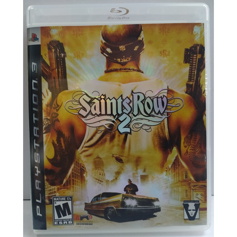 Jogo Saint Row 2 - Hits - Ps3 - Mídia Física Original