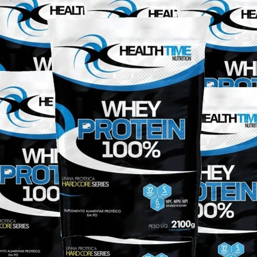 5x Whey Protein 100% Isolado Hidrolisado 10,5kg Healthtime