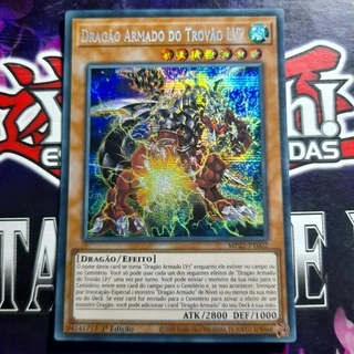 Dragão Armado Do Trovão Lv7 - Secret Rare - Original - Yu-gi-oh / Yugioh