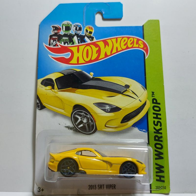 HOT WHEELS 2013 DODGE VIPER SRT NO6 FORZA MOTORSPORT 1/64