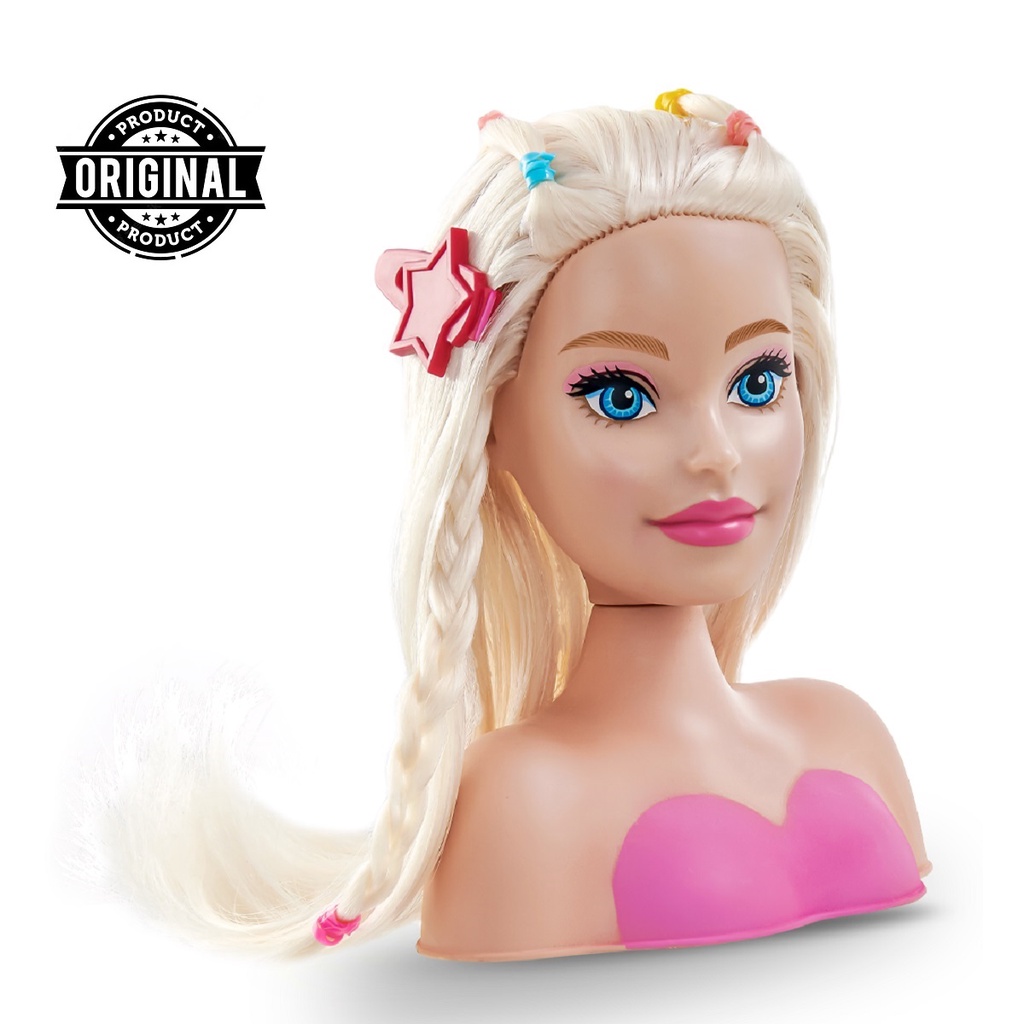 Mini Busto Barbie Styling Head Core 15 Cm Pupee Mattel Shopee Brasil