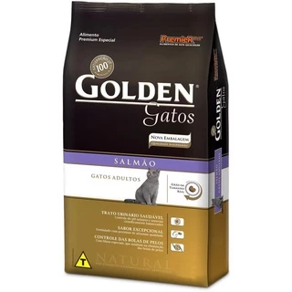 Ração Golden Fórmula Gatos Adultos Salmão 3 Kg