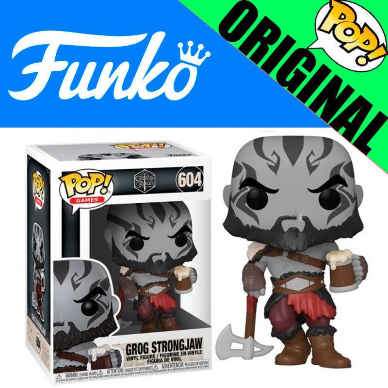 Grog Strongjaw Funko Pop Critical Role # 604 outlet