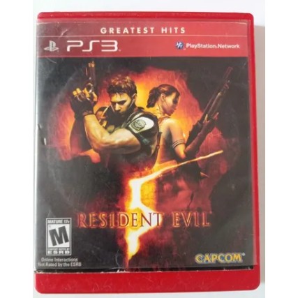 Resident Evil 5 Ps3 Mídia Física