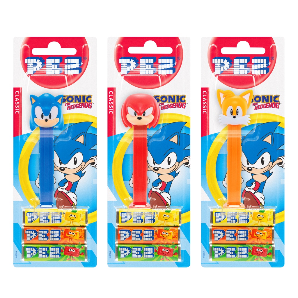 Sonic PEZ Dispenser & Candy, Sonic the Hedgehog