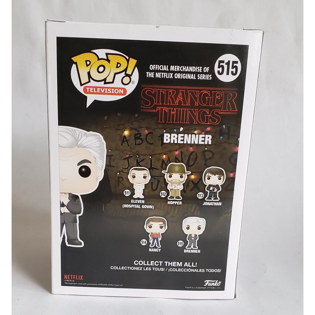 Funko Pop Brenner Stranger Things Original 515 | Shopee Brasil