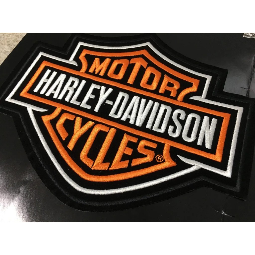 Patch Harley Davidson bordado