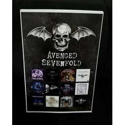 banda Avenged Sevenfold poster cartaz metalcore vinil cd discografia ...