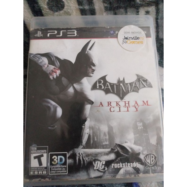 Mídia Física Batman Arkham City - PS3 é na Dino Games - Dino Games