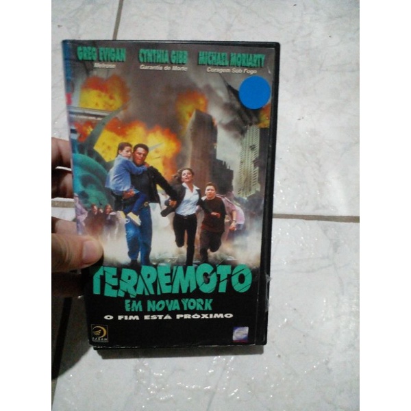 Vhs Terremoto Em Nova York Legendado Shopee Brasil