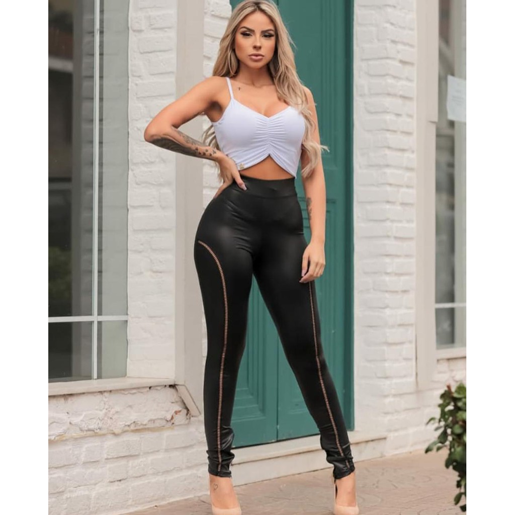 Calça montaria legging levanta bumbum - R$ 69.99, cor Preto (cirre