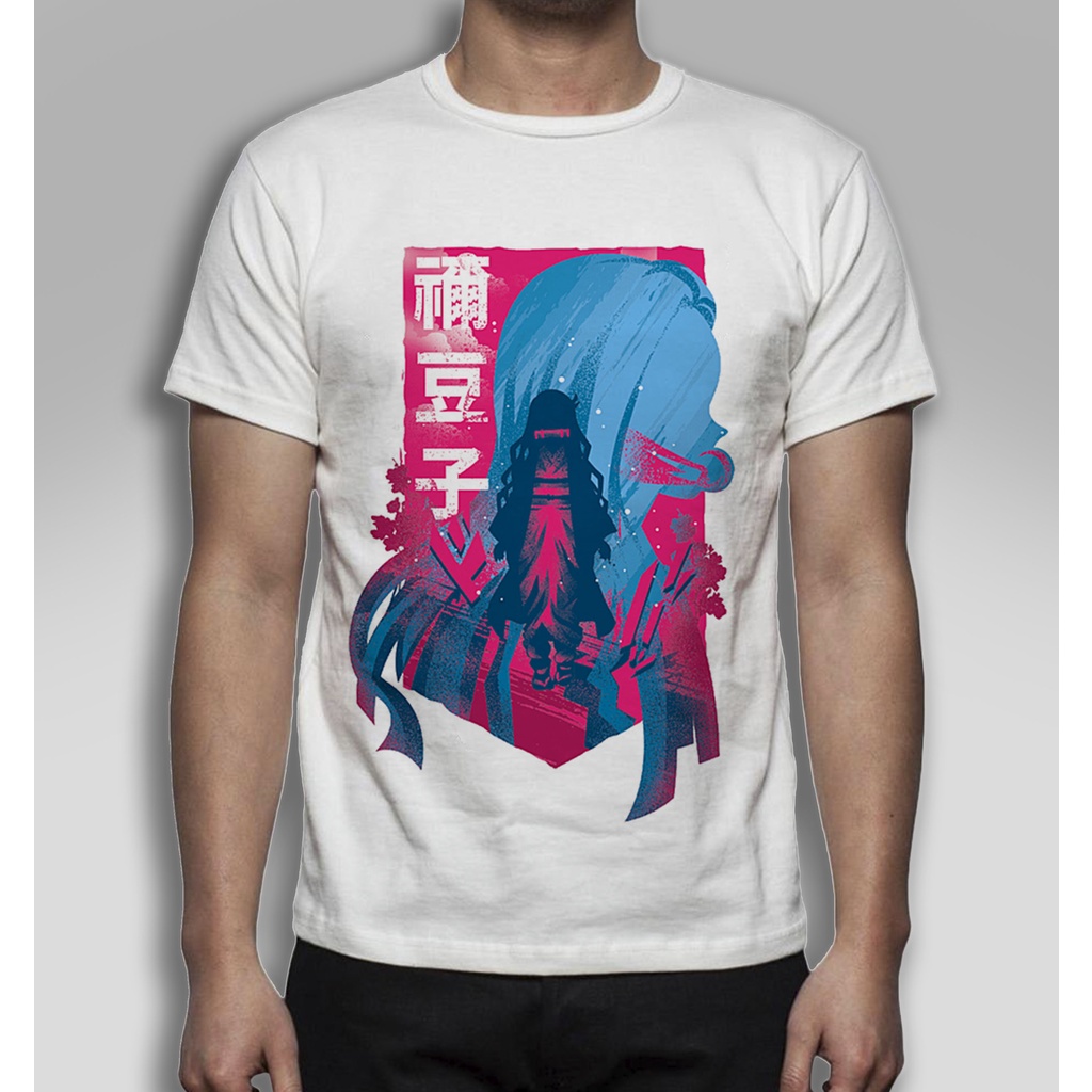 Camisa de desenho personalizada arte Nezuko Kamado | Kimetsu no Yaiba Geek  anime | Shopee Brasil