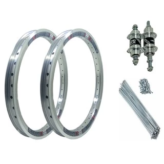 Par de rodas Aro 20 Predactor vbrake e cubo Rolling Viper e raios