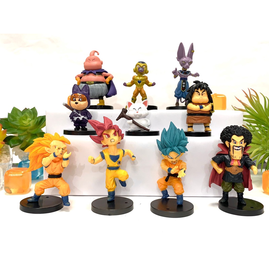 Boneco Coleção Dragon Ball Z - Kit com 8 a 16 Peças - Anime Action