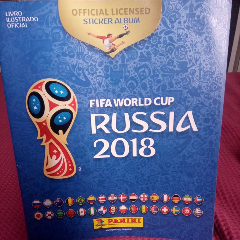 Álbum Copa do Mundo da Rússia 2018 - Uruguay