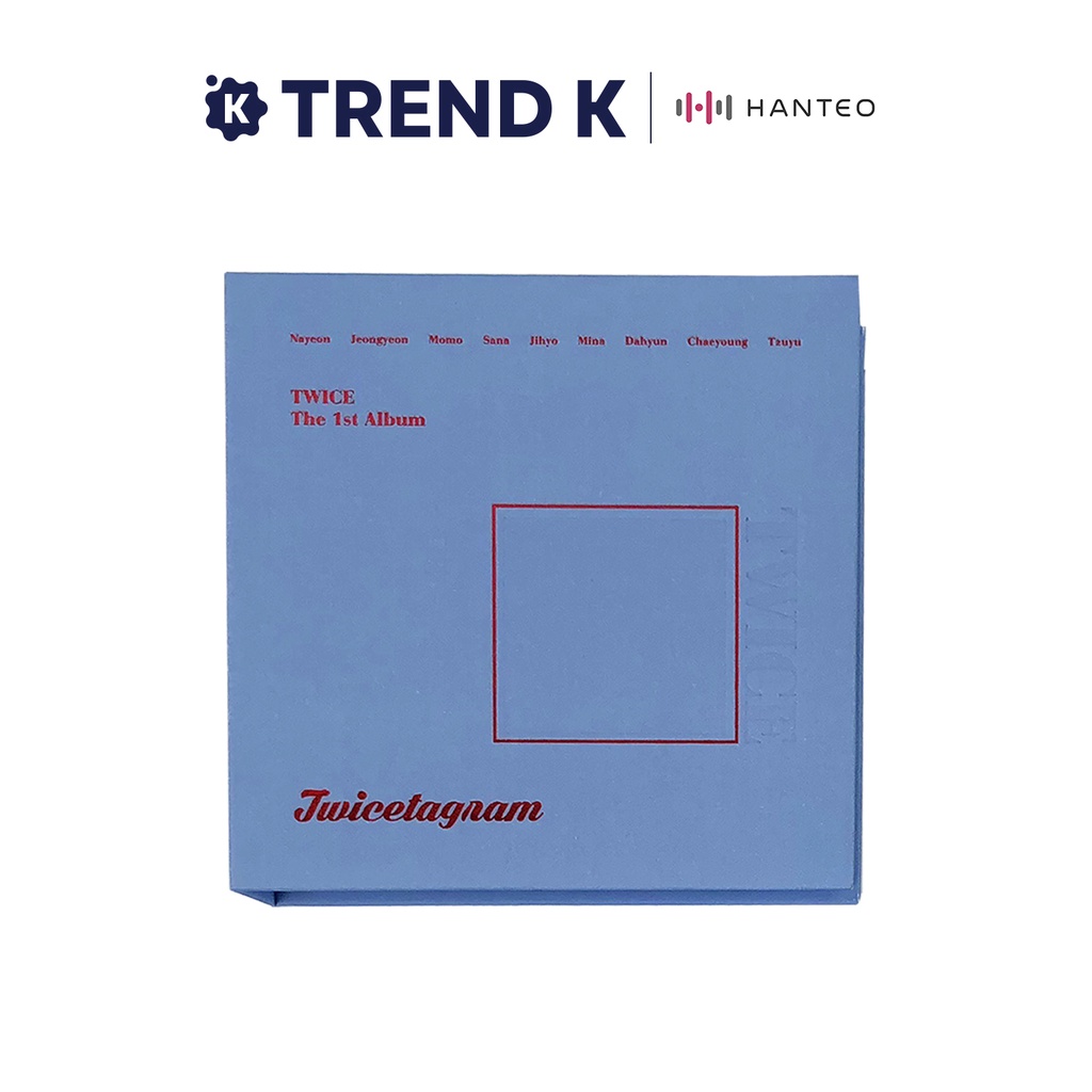 The 1st Album Twicetagram(ハングルver.) TWICE 1st Album - TWICETAGRAM [ B Ver. ] CD + Booklet + Cover
