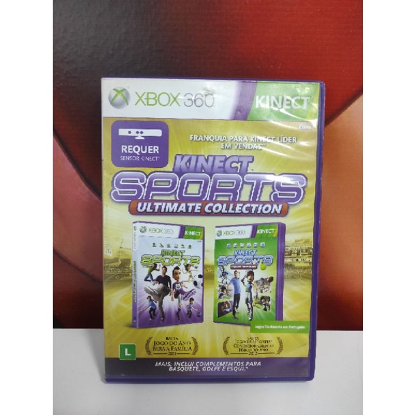 Kinect sports ultimate collection Xbox 360 original em mídia física ...