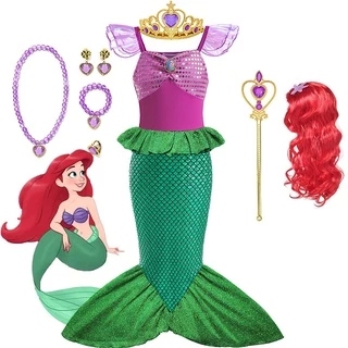 Fantasias da princesa orders ariel