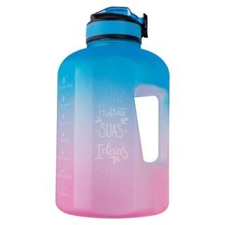 Garrafa Squeeze De Água Para Academia Fitness Tie Dye