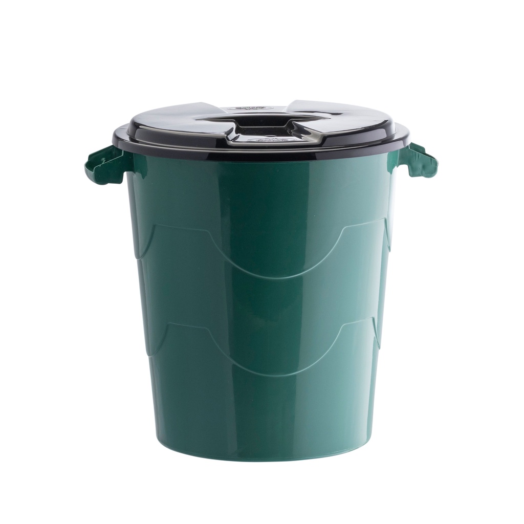 Kit 2 Lixeiras/Cestos Fechados 30L Com Tampa Reforçado