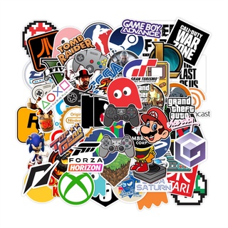52Pcs Cartoon Game Alphabet Lore Stickers for Laptop Skateboard