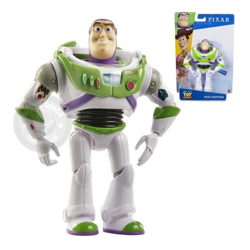 Boneco Disney Pixar Toy Story Buzz Lightyear Cm Original Mattel Shopee Brasil