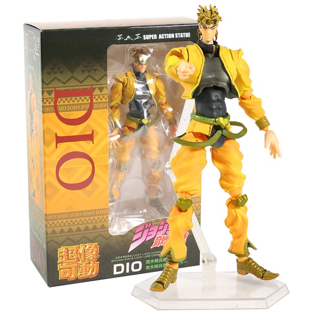 JOJO's Bizarre Adventure PVC Action Figure Modelo DIO Caixa De Anime De