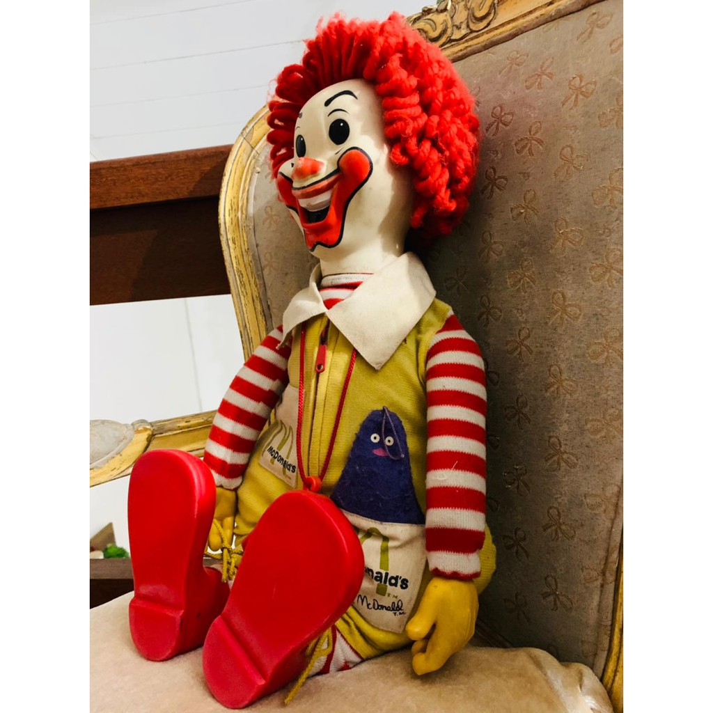 Boneco Ronald Mcdonald Hasbro 1978 Vintage Usa Importado | Shopee