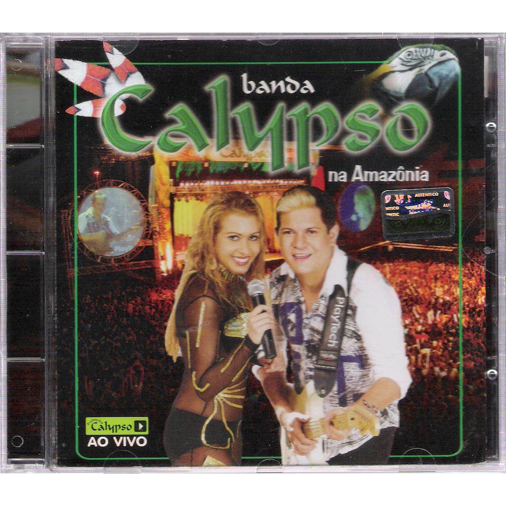 CD BANDA CALYPSO AO VIVO NA AMAZONIA ORIGINAL E LACRADO | Shopee Brasil