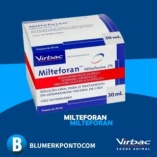Milteforan Antiparasitario Virbac Para Caes 30 Ml