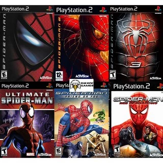 Coleção de Jogos Homem Aranha Ps2 - Play 2